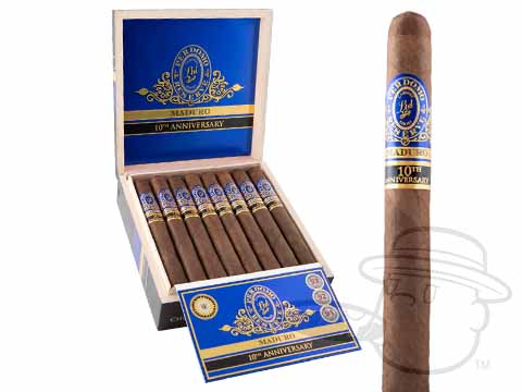 Perdomo Reserve 10th Anniversary Box-Pressed Maduro Churchill cigars