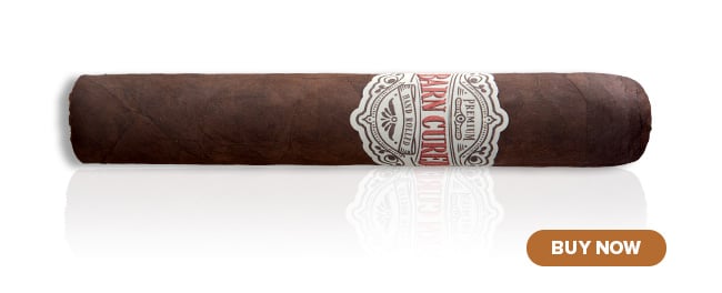 barn cured maduro robusto cigar size