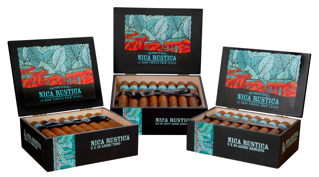 Nica Rustica Boxes - Robusto, Toro, and Gordo