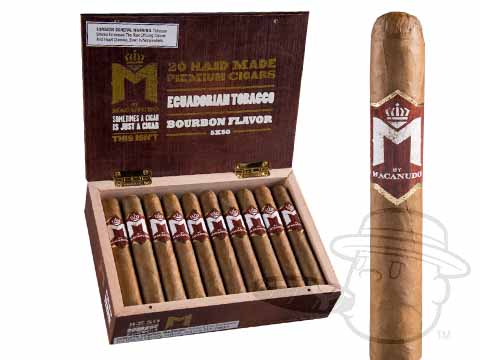 m by macanudo bourbon cigars at best cigar prices