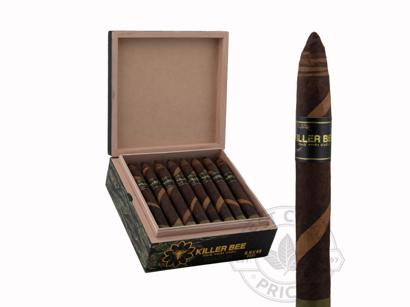 Black Works Studio Killer Bee Shaolin cigars in box