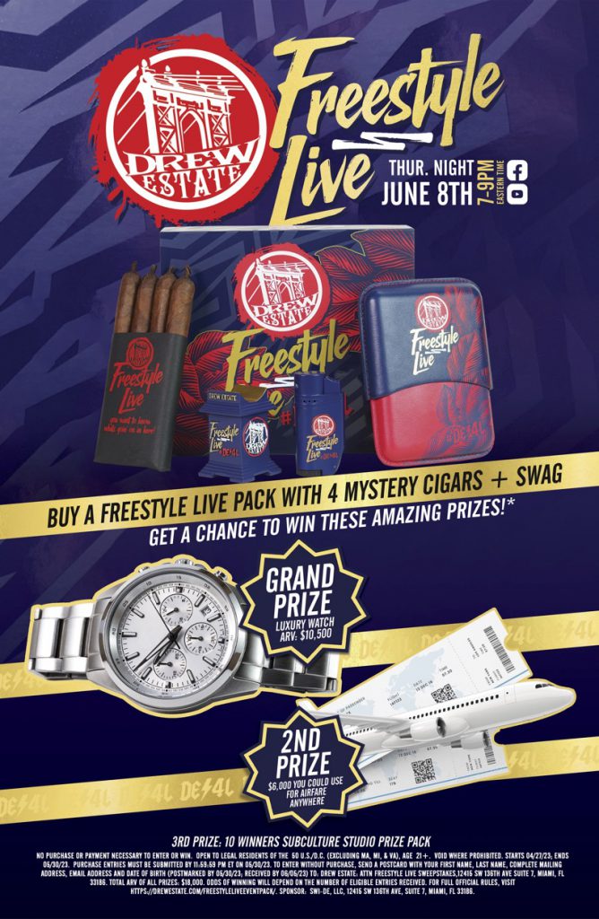 Freestyle Live Kit Contents & Contest Prizes