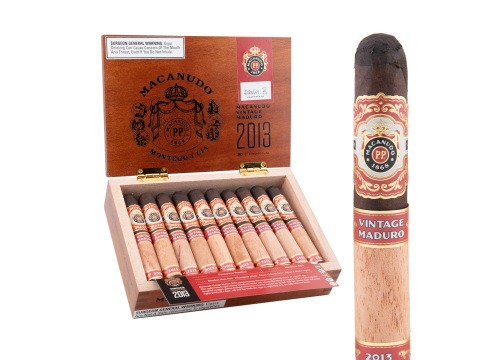 Box of Macanudo Vintage Maduro 2013 Robusto