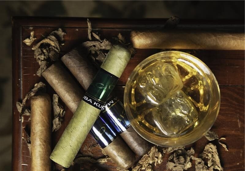 acid kuba kuba cigars setup shot