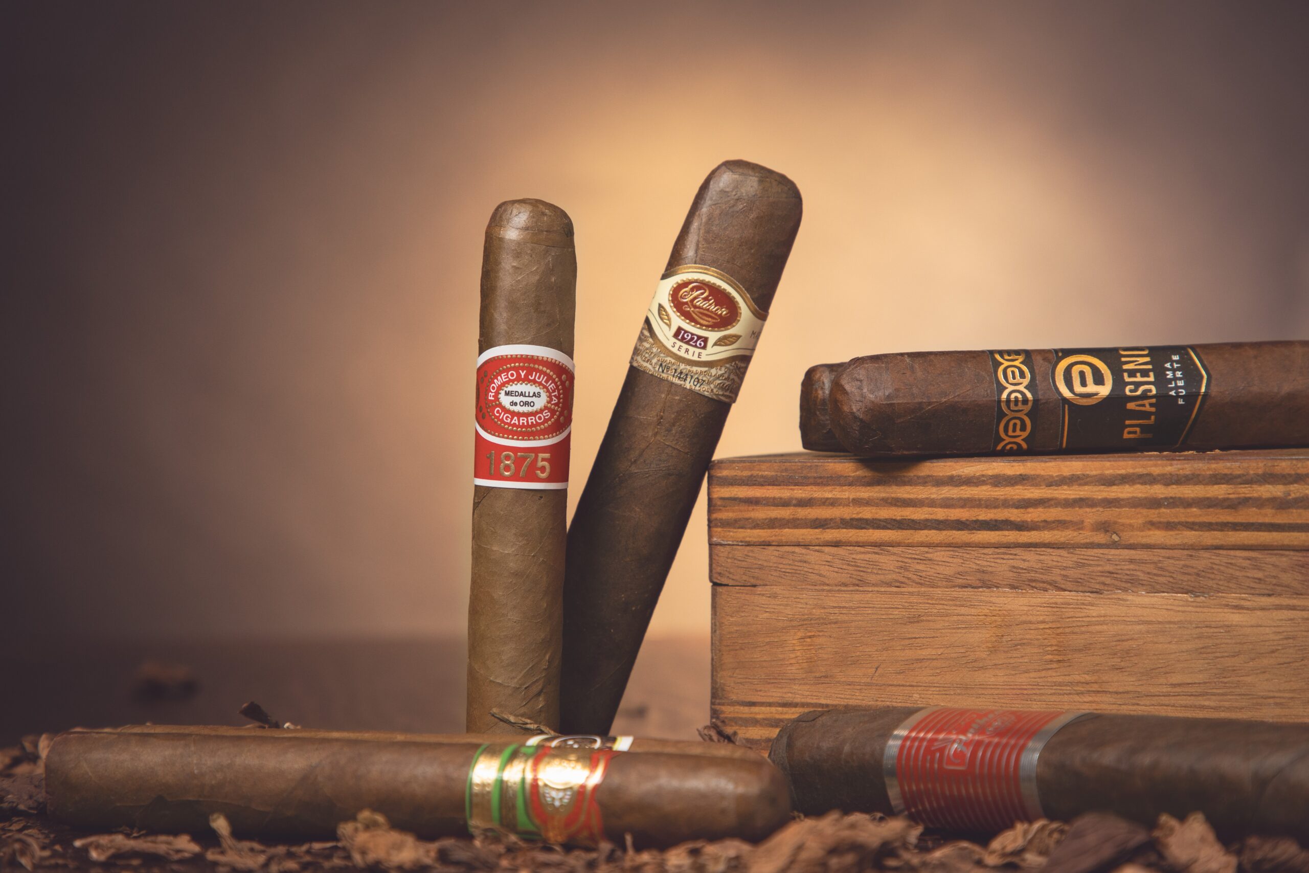 more box-pressed vs. round cigar examples